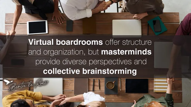 Virtual Boardroom vs Masterminds.
