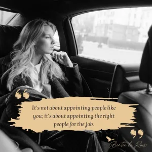 Appointing People Quote