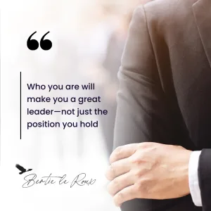Who you are